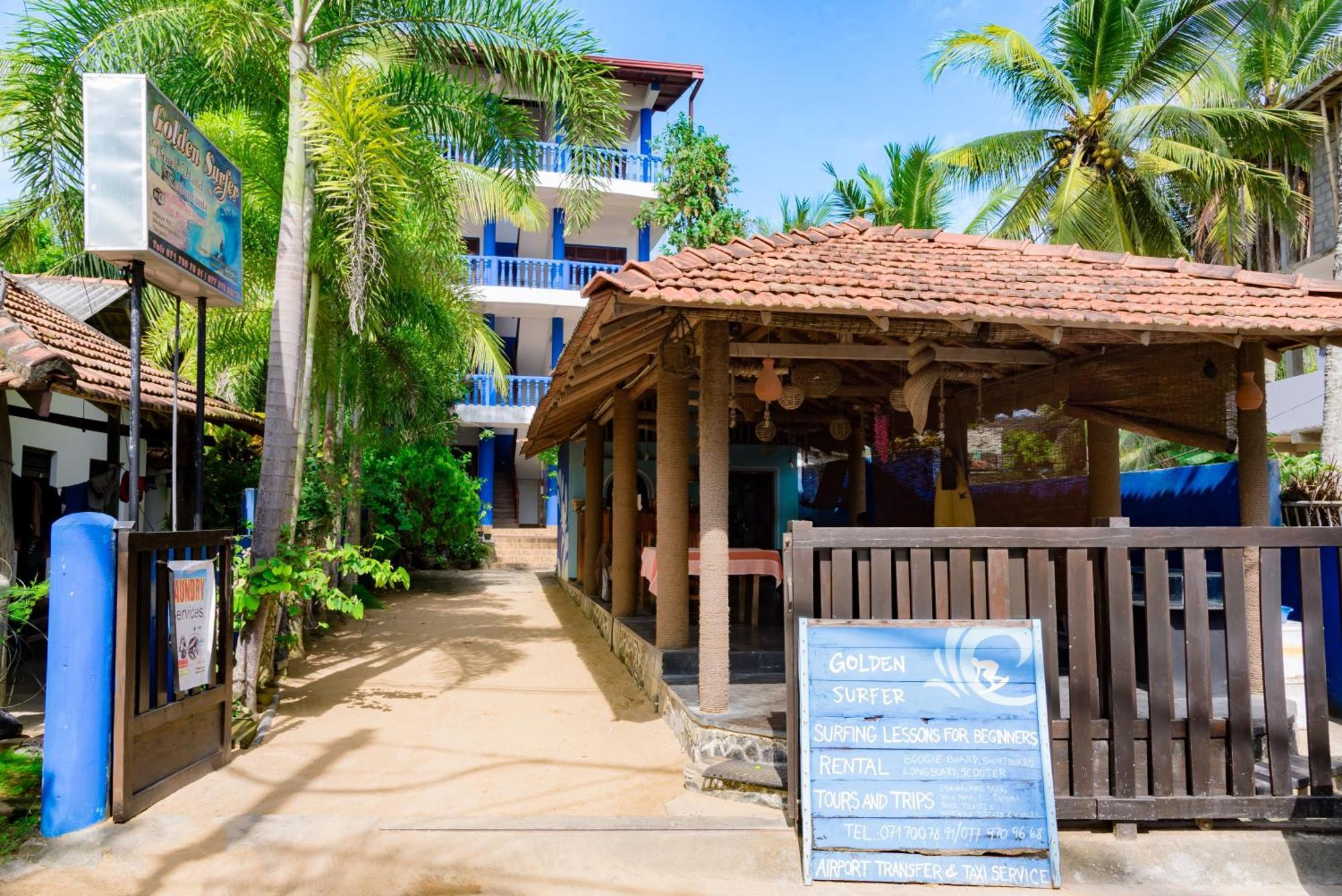 Golden Surfer Beach Hotel Tangalle Exterior photo